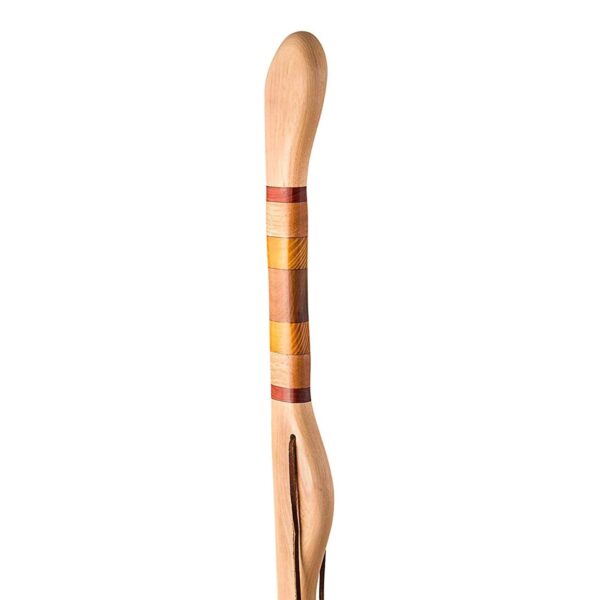 Brazos* Twisted Hickory Texas Safari 58-Inch Walking Stick with Wood Handle - Image 3