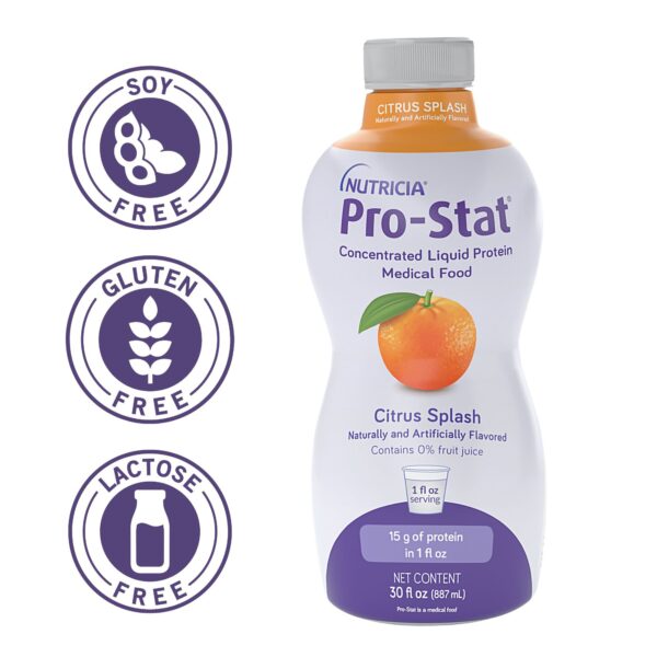 Pro-Stat? Citrus Splash Concentrated Liquid Protein - 30 oz Bottle for Wound Healing and Nutrition Support - Image 6