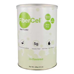 FiberCel Fiber Powder 12 oz Can * Renal-Friendly Adult Oral Supplement with Soluble Corn Fiber