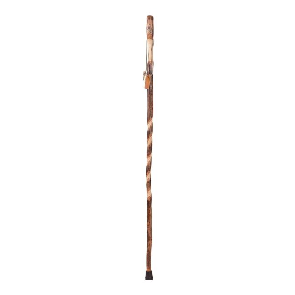 Brazos* Iron Bamboo Rustic Walking Stick, 48 Inch, Red Bamboo - Durable and Traditional Hiking Support - Image 2