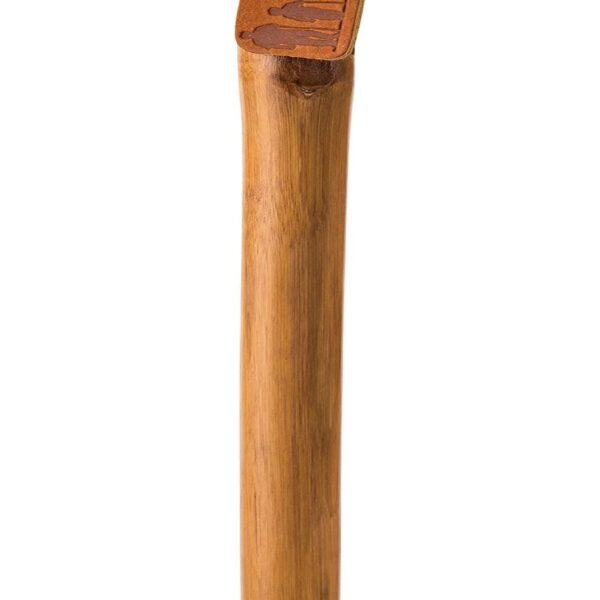 Brazos* Iron Bamboo Rustic Walking Stick, 58 Inch, Red Bamboo - Image 3