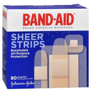 Band-Aid? Flexible Sheer Adhesive Bandages Assorted Sizes by Band-Aid