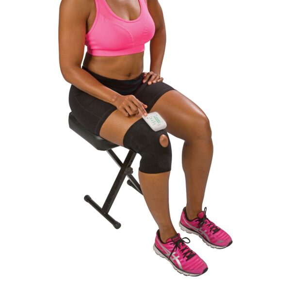 Veridian Healthcare TENS Unit with Heat Conductive Knee Wrap – Portable Wireless Electrotherapy Device with Multiple Settings - Image 6