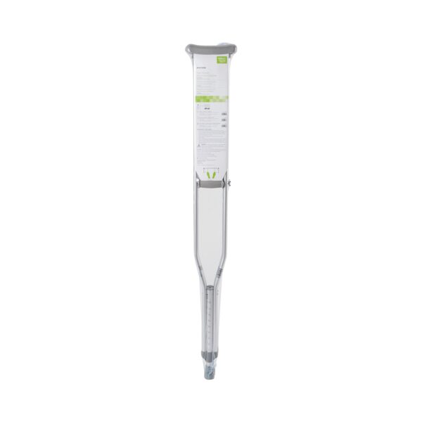 McKesson Aluminum Underarm Crutches for Tall Adults * 350 lb Capacity, Adjustable Height from 53 to 61 Inches - Image 2
