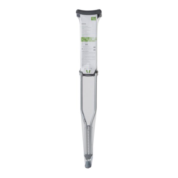 McKesson Aluminum Underarm Crutches for Tall Adults, 5'10"*6'6" User Height, 350 lb Capacity - Image 2