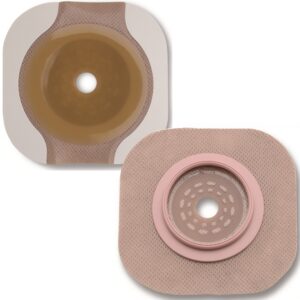 New Image™ Flextend™ Flat Skin Barrier with Floating Flange – 102mm for Ostomy Care