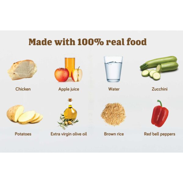 Real Food Blends Select Chicken Zucchini Potato Enteral Tube Feeding Formula - 9.4 oz Pouch - Image 4