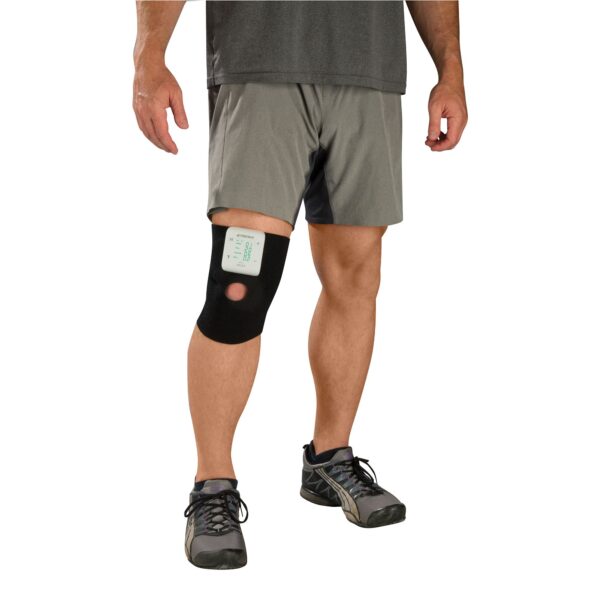 Veridian Healthcare TENS Unit with Heat Conductive Knee Wrap – Portable Electrotherapy Device with Multiple Modes and Adjustable Intensity - Image 7