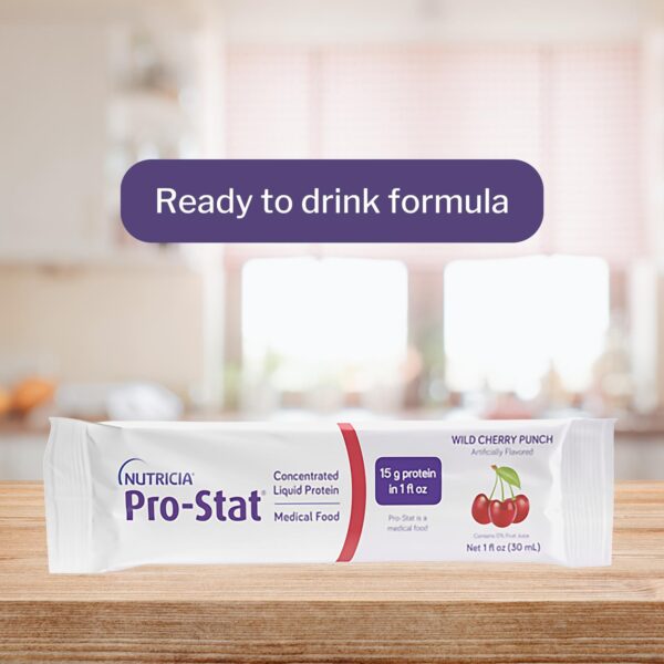 Pro-Stat? Wild Cherry Punch Liquid Protein Supplement - Hydrolyzed Collagen for Rapid Absorption - Image 4