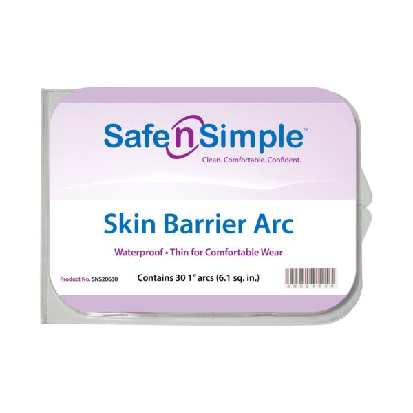 Safe n' Simple Skin Barrier Arc 1-Inch - Pack of 30 for Ostomy Care - Image 2