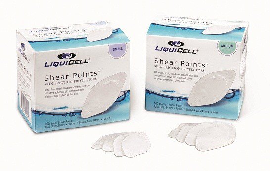 LiquiCell Shear Points Liquid-Filled Self-Adhesive Blister Bandage, 1 x 2 Inch, NonSterile, White