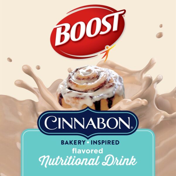 Boost? High Protein Cinnabon Flavor Nutritional Drink - 8 oz Bottle, Pack of 24 - Image 8