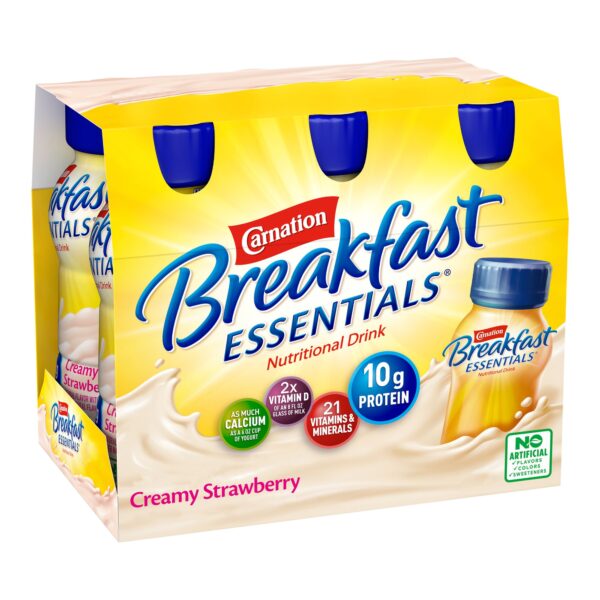 Carnation Breakfast Essentials Strawberry Nutritional Drink - 8 oz Bottle, Made by Carnation - Image 6