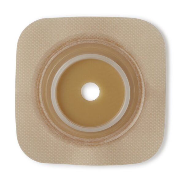 Sur-Fit Natura® Two-Piece Durahesive® Skin Barrier with 45 mm Flange – 4 x 4 Inch, Extended Wear, Flat Shape for Liquid Stoma Output - Image 2