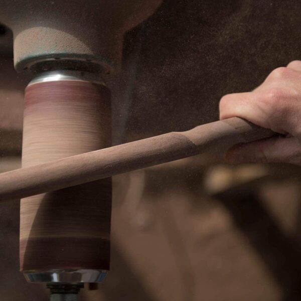 Brazos* Iron Bamboo Rustic Walking Stick - 55 Inch Red Bamboo Hiking Cane with Wooden Handle - Image 5