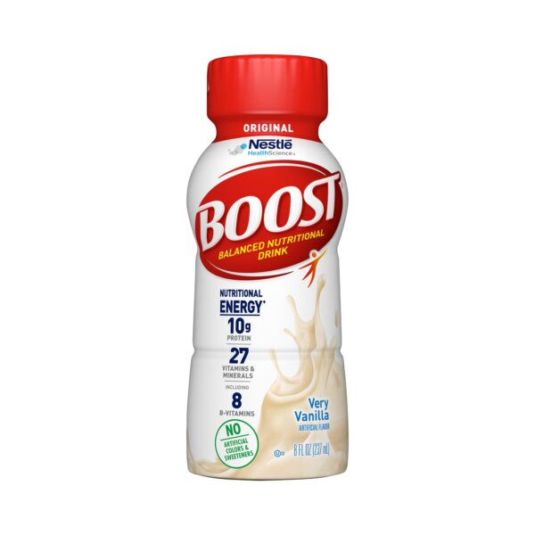 Boost Original Vanilla Nutritional Drink - 8 oz Bottle, Supports Energy & Bone Health - Image 3