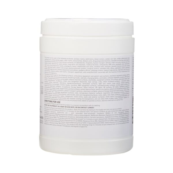 McKesson Germicidal Extra Large Surface Disinfectant Wipes Canister - Image 6