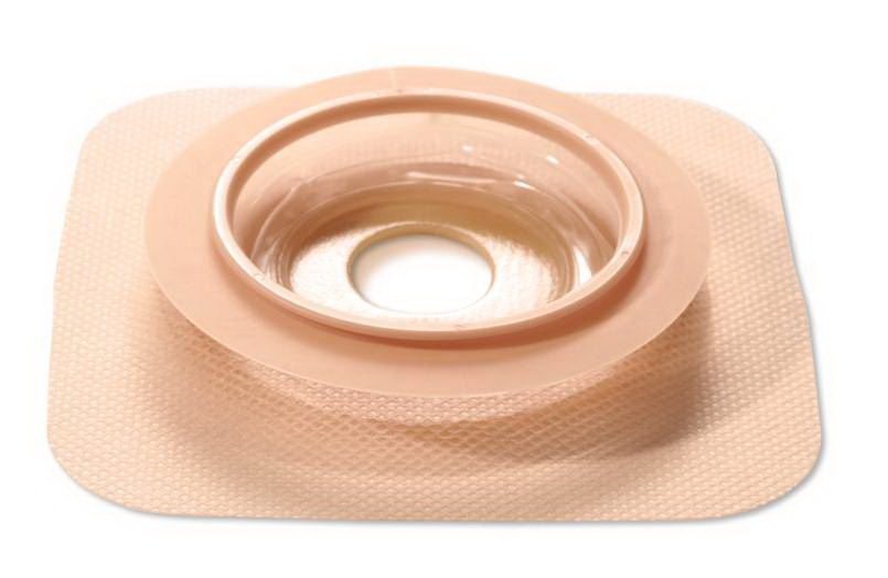 Natura™ Skin Stomahesive Moldable Accordion Flange Ostomy Barrier - 2.25 Inch Flange, Tan, 10 Pack