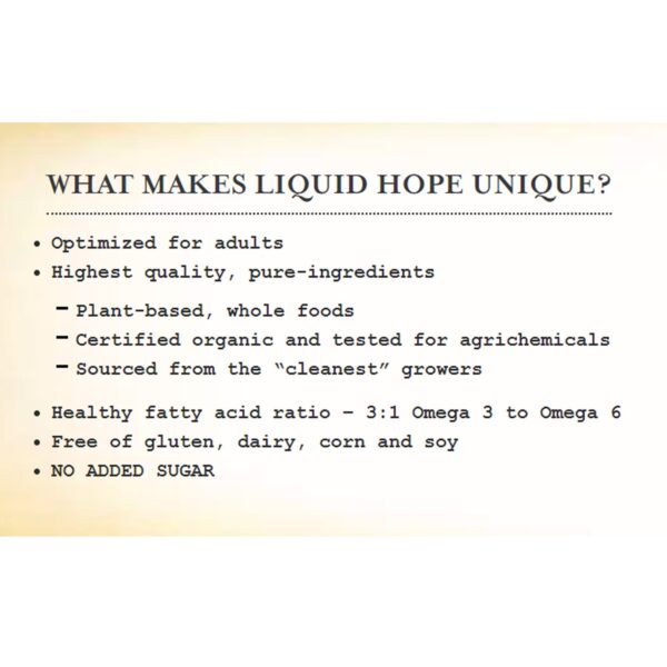 Liquid Hope Complete Plant-Based Nutrition 12 oz Pouch - Image 3