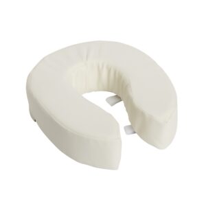 DMI Vinyl Toilet Seat Cushion with Foam Padding, 12.5 x 16 Inches