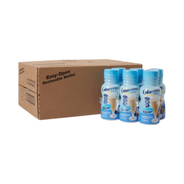 Glucerna? Original Shake Vanilla Flavor * 8 oz Bottle for Diabetics and Kidney Health - Image 4