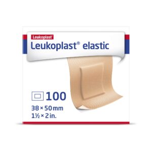 Leukoplast? Elastic Adhesive Strip 1-1/2 x 2 Inches by Leukoplast * Flexible, Sterile Wound Care Bandage