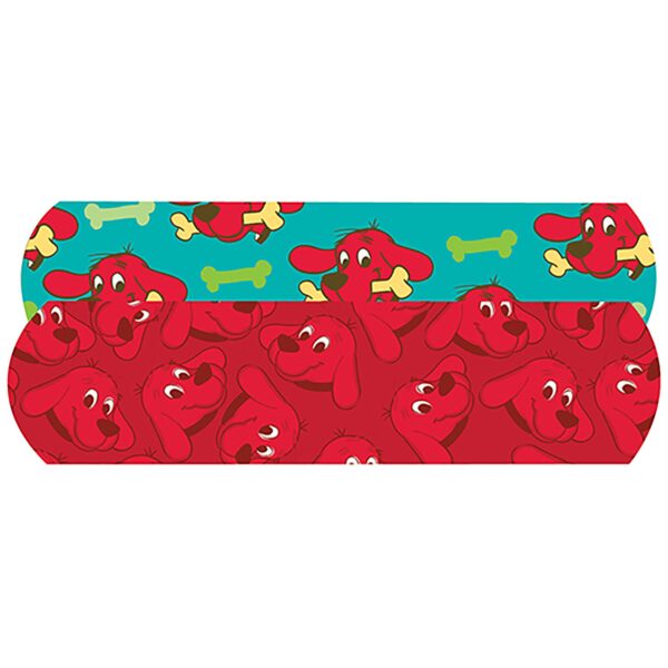 American White Cross Stat Strip Clifford the Big Red Dog Adhesive Bandages * 3/4 x 3 Inches, Sterile Kid Design - Image 4