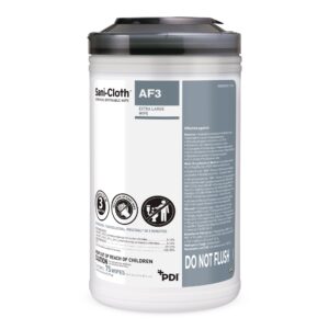 Sani-Cloth AF3 Germicidal Extra Large Disinfectant Wipes - 75 Count Canister