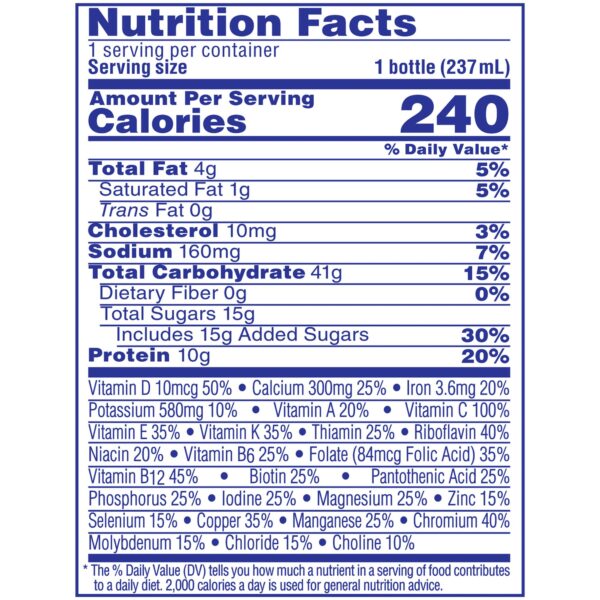 Carnation Breakfast Essentials? Chocolate Nutritional Drink - 8 oz Bottle, Milk Chocolate Flavor, Pack of 24 - Image 4