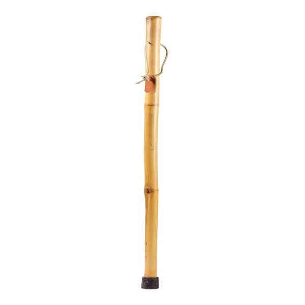 Brazos* Iron Bamboo Rustic Walking Stick, 48 Inch - Handcrafted Wooden Cane with Secure Grip and Natural Finish - Image 2