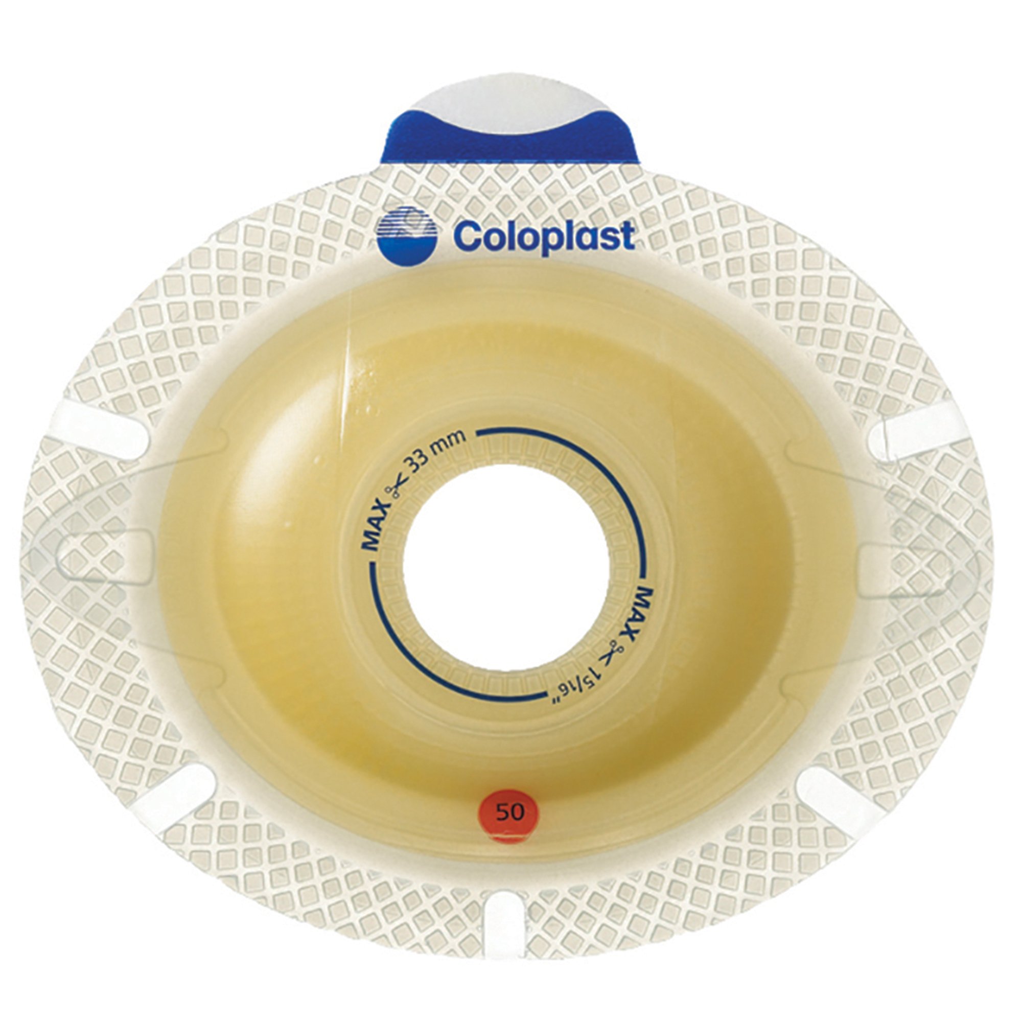 SenSura Click Xpro Convex Light Ostomy Barrier with 1-1/4 inch Opening - Red Code System