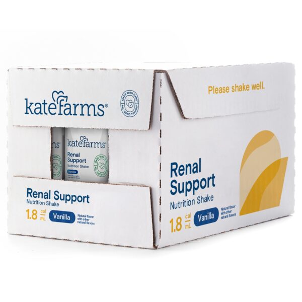 Kate Farms Renal Support 1.8 Vanilla Nutrition Shake - 8.45 oz Carton - Image 5
