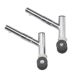 Drive* Anti-Tipper for Heavy Duty Wheelchairs * Chrome Finish, Compatible with Sentra Extra-Extra Wide Models