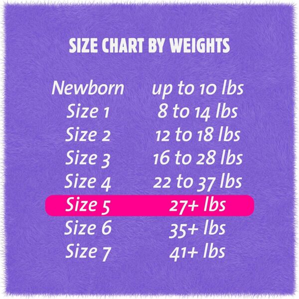 Cuties Complete Care Size 5 Baby Diapers - Heavy Absorbency for Children 27+ lbs - Image 2