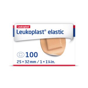 Leukoplast? Elastic Adhesive Strip 1-1/4 Inch Oval - Sterile Flexible Wound Dressing