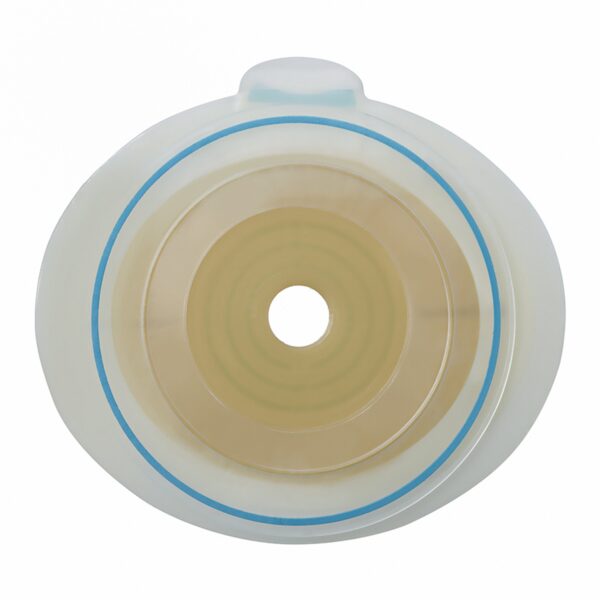 SenSura® Mio Flex Flat Ostomy Barrier Trim to Fit 10-33 mm, Green Match - Non-Convex Skin Barrier - Image 3