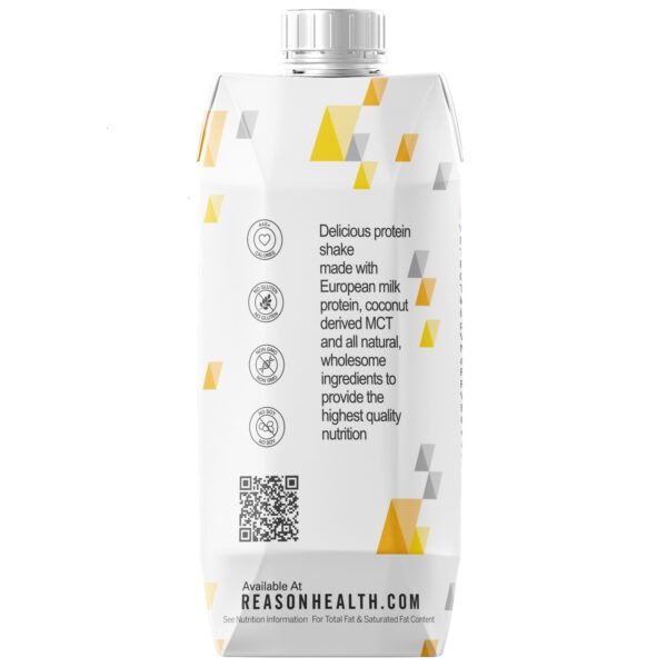 Reason* Chocolate High Calorie Nutritional Drink - 11 oz Adult Oral & Tube Supplement - Image 2