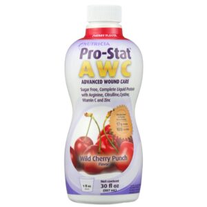 Pro-Stat? AWC Wild Cherry Punch Complete Liquid Protein, 30 oz Bottle