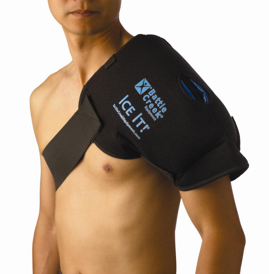 Ice It! MaxCOMFORT System Shoulder Cold Pack 13 x 16 Inch for Reusable Cold Therapy