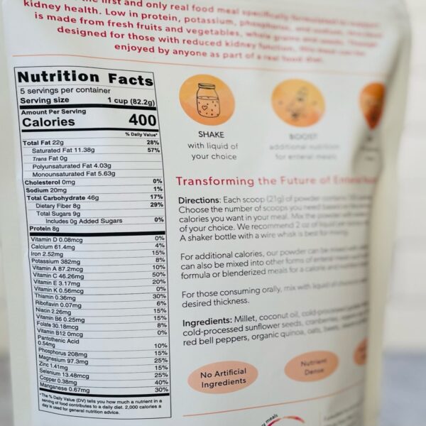 Restore Renal Support Kidney Health Powder Supplement - 16 oz. Pouch - Image 5