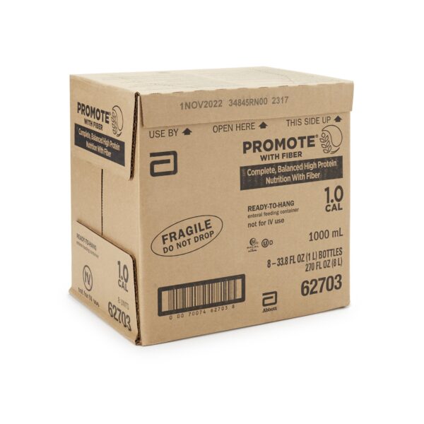Promote with Fiber High Protein Oral and Tube Nutrition * 33.8 oz Bottle - Image 2