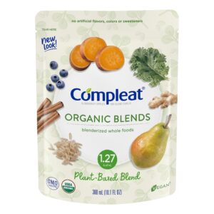 Compleat Organic Blends Plant-Based Liquid Meal Replacement - 10.1 oz Pouch