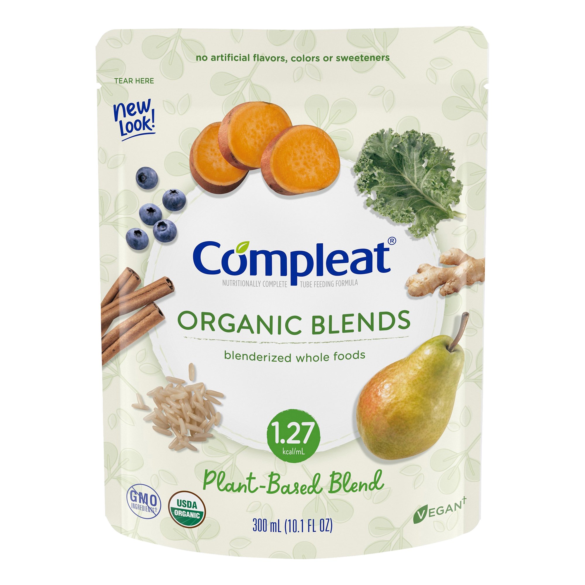 Compleat Organic Blends Plant-Based Liquid Meal Replacement - 10.1 oz Pouch