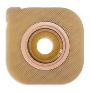 New Image™ Flat CeraPlus™ Skin Barrier with 7/8 Inch Opening and Square Shape