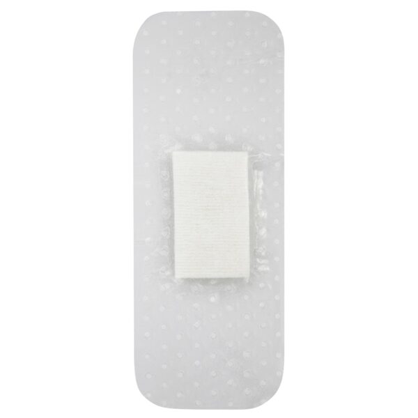 McKesson Sheer Waterproof Silicone Adhesive Bandage, 1 x 3 Inch (10 per Box) - Image 3
