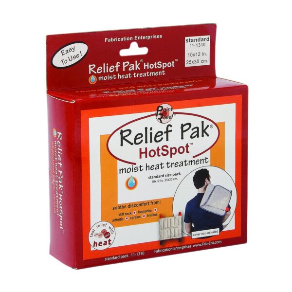 Relief Pak® HotSpot® Moist Heat Pack - 10 x 12 Inch for Pain Relief and Muscle Relief - Image 3
