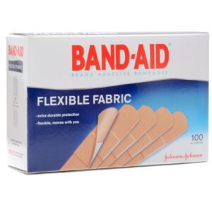 Band-Aid? Flexible Fabric Tan Adhesive Strip, 1 x 3 Inch * Pack of 100