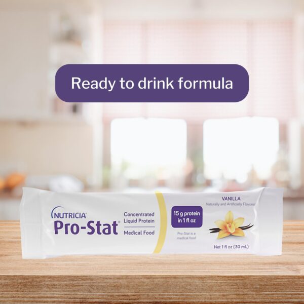 Pro-Stat? Vanilla Concentrated Liquid Protein Medical Food * 1 oz. Packets, 96 Count - Image 4