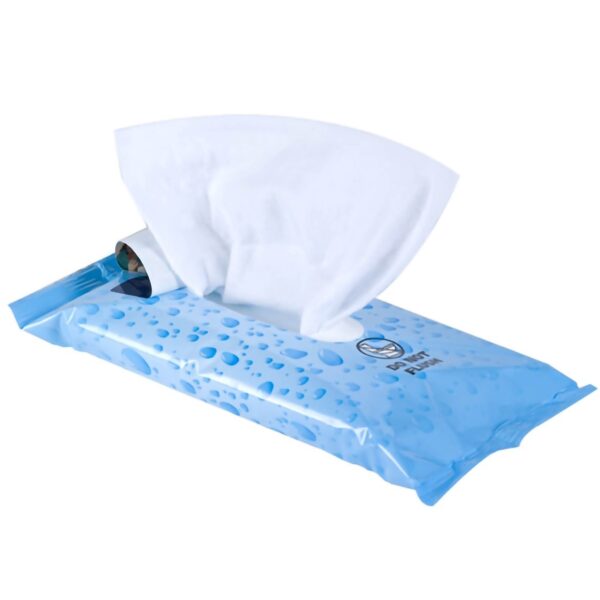 Essential Bath Medium Weight Rinse-Free Bath Wipes by Sage Products - Unscented, 8 Pack - Image 2