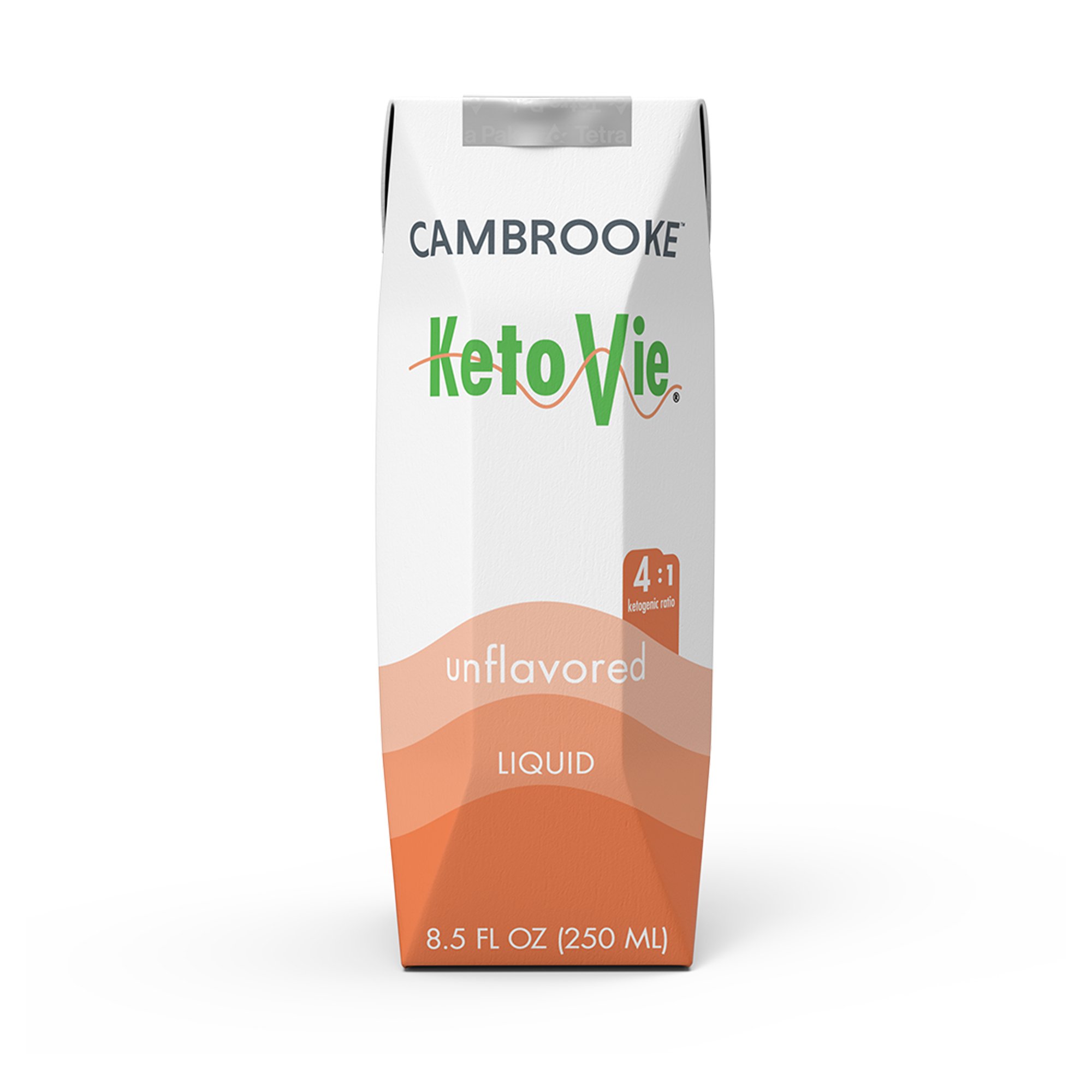 KetoVie* 4:1 Unflavored Liquid Ketogenic Supplement - 8.5 oz for Adults and Children